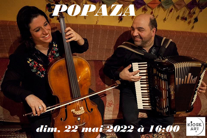 Concert dimanche 22 mai 2022 à 16h00 – PAPOZA